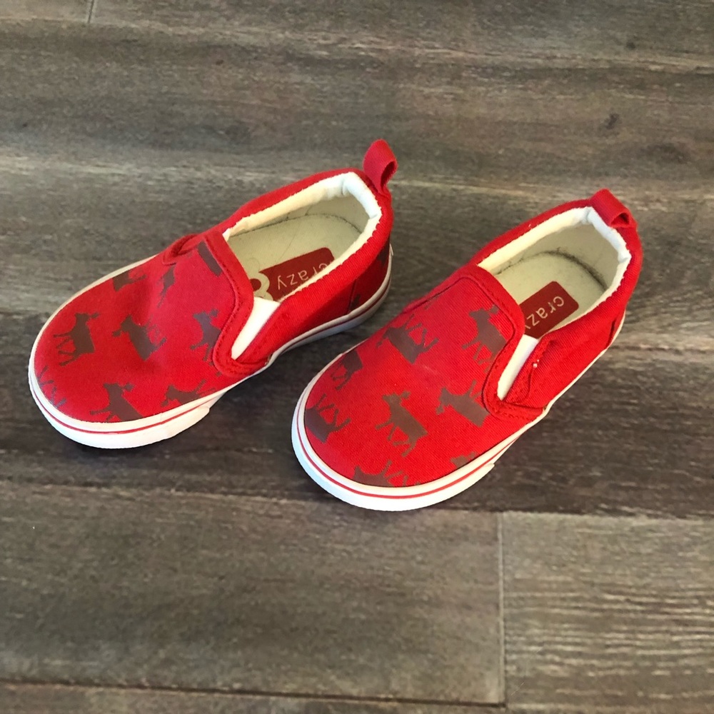 Adorable moose shoes great for boys or girls